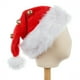 thumbnail image 1 of Christmas Santa Hat with Jingle Bell, Festive Holiday Party Hat for Adults, Christmas Tree Decorations, Santa Claus Accessory for Xmas Party, Family Gathering, Office Celebration, Caroling Events, 1 of 3