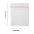 thumbnail image 2 of Thicken Mesh Washing Bag Zipper Laundry Travel Storage Bag Bra Socks Underwear Clothes Wash Pouch 50x60cm, 2 of 10
