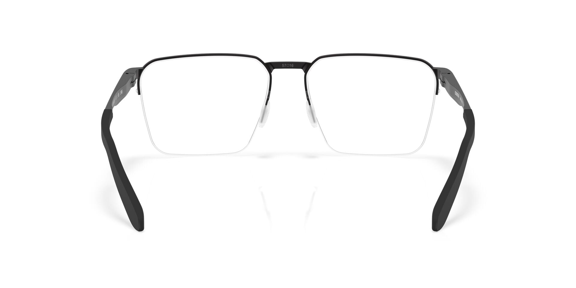Costa Del Mar Unisex Size 57 BRD 610 Optical Eyeglasses, Matte Black/Demo Lens