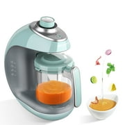 MaxKare Baby Food Maker, Food Processor Blender Grinder Steamer Cooks & Blends Healthy, Self Cleans, Green