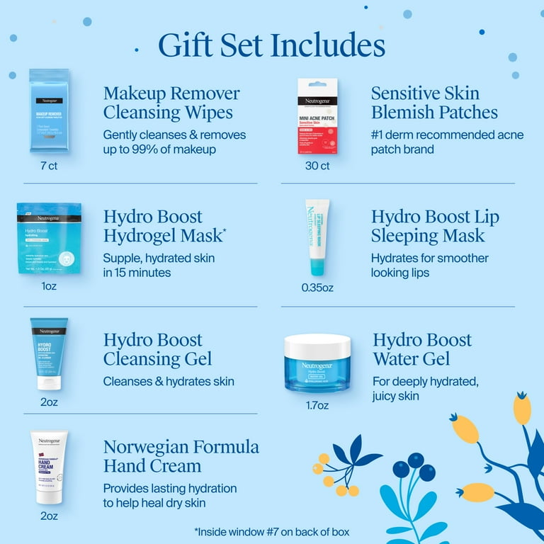 Neutrogena Holiday Skin Care Gift Set, Beauty Essentials, $56.00