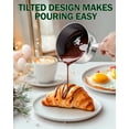 thumbnail image 5 of D&M Butter Warmer, Multi-Ply Clad Stainless Steel Coffee Pot, Milk Warmer, Chocolate Melting Pot, Small Saucepan with Flat Bottom Induction Milk Pan with Hanging Hole (0.39 QT), 5 of 6