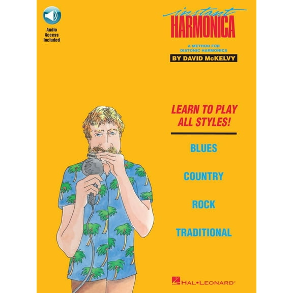 Hal Leonard Instant Harmonica (Book/Audio Online)