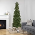 thumbnail image 2 of Northlight 7.5' Pre-Lit Wicklow Noble Fir Artificial Christmas Tree, Clear Lights, 2 of 7