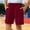 Red, variant on Liyamei Boys Running Shorts with Drawstring and Elastic Waist for Gym Workout Size 4-14,Black