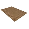thumbnail image 5 of Unique Loom Outdoor Border Collection Area Rug - Greek Key (3' 3" x 5' 1" Rectangle Brown/Light Brown), 5 of 10