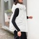 thumbnail image 5 of Sudadera con capucha y manga larga para mujer, con cuello de cremallera y abrigo, 5 of 9