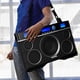thumbnail image 4 of Aiwa Exos-10 Portable Bluetooth Speaker, 200W RMS Power, 6.5” Subwoofer, Deep Bass, Party Sync, Backlit Display, FM/BT/USB/AUX, Remote Control, Carry Strap, Bluetooth V5.0, 4 of 5