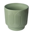 thumbnail image 3 of Better Homes & Gardens Pottery 12" Amy Wave Ceramic Planter, Green, 3 of 8