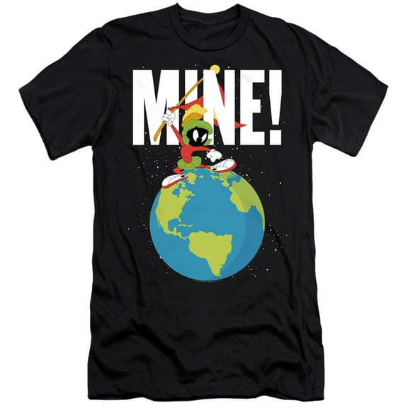 Looney Tunes Mine S/S Adult 30/1 T-Shirt Black
