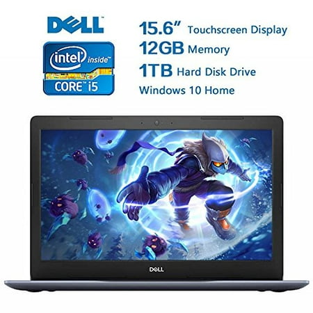 Newest Dell Inspiron 15 5000 Flagship Premium 15.6" Full HD Touchscreen Backlit Keyboard Laptop, Intel Core i5-8250U Quad-Core, 12GB DDR4, 1TB HDD, DVD-RW, Bluetooth 4.2, Windows 10, Blue