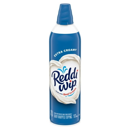 Reddi-wip Extra Creamy Whipped Topping Made with Real Cream, 13 oz