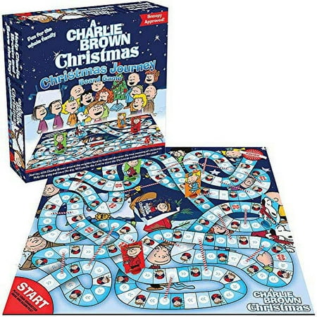 Peanuts A Charlie Brown Christmas Christmas Journey Board Game