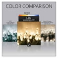 thumbnail image 3 of T5 LED Christmas Lights Warm White 17ft 50ct - Party String Lights Indoor/Outdoor - Dorm Room Decor, Bedroom Lights, 3 of 7