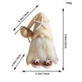 thumbnail image 1 of Festival del océano, anciano sin rostro, creativo, estrella de mar del océano, muñeca de pie, muñeca de estrella de mar enana, decoración, 1 of 6
