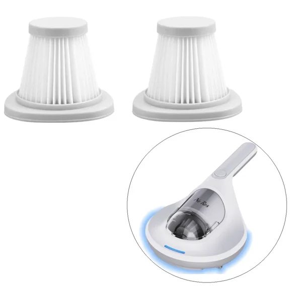 2 Pcs Replacement Filters For Nr003 Handheld Allergen Vacuum Cleaner