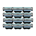 thumbnail image 5 of 24 Pcs Lames de Rasoir Remplaçables Recharges Manuelles 3 Lames Recharges 3 Recharges pour Hommes, 5 of 5