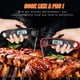 thumbnail image 5 of Termómetro para carne, termómetro de lectura instantánea digital de plegado rápido, termómetro para barbacoa con función de calibración y retroiluminación para cocinar MFZFUKR CPB-US-WZY45-2, 5 of 5