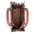 thumbnail image 7 of Wrangler Tote Bag for Women Western Shoulder Purses Boho Aztec Satchel Handbags, Angel Diamond Grey-Guitar Strap M, 7 of 7