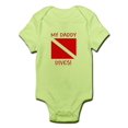 thumbnail image 1 of CafePress - &Quot;Daddy Dives&Quot; SCUBA Diving Infant Bodysu - Baby Light Bodysuit, 1 of 1
