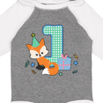 thumbnail image 4 of Inktastic Im 1 Years Old With Fox Boys or Girls Long Sleeve Baby Bodysuit, 4 of 5