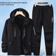 thumbnail image 4 of Chaqueta de invierno para hombre, forro polar, gruesa, resistente al viento, impermeable, ropa cálida, ciclismo, ropa de montañismo al aire libre, ropa de trabajo, 4 of 5