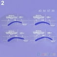 thumbnail image 5 of Happydeer 4 Styles Grooming Stencil Kit Make Up Shaping DIY Beauty Eyebrow Template Tools, 5 of 13