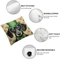 thumbnail image 4 of Nawypu  St Patricks Day Pillow Covers Dachshund Throw Pillowcase Dog Living Room Sofa Pillowcase Dog St. Patrick's Day Home Decorations 2Pcs, 4 of 6