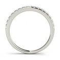 thumbnail image 2 of Wedding Engagement Band 0.17 Carat Natural Diamond 14K White Solid Gold Jewelry Gift, 2 of 2