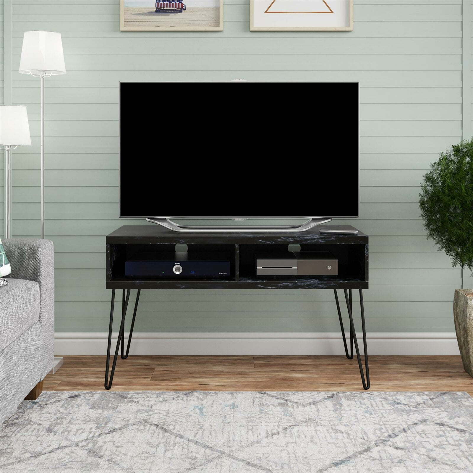 Athena Tv Stand For Tvs Up To 42 Weight Capacity 80 Lb Weight Capacity 80 Lb Walmart Com