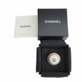 thumbnail image 6 of Pre-Owned Chanel CHANEL Chaina Matelasse Coco Brooch White x Gold Women's A19C (Good), 6 of 6