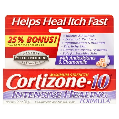 Chattem Cortizone 10 Anti-Itch Cream, 1.25 oz