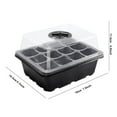 thumbnail image 6 of 5-Set Garden Propagator Set, Seed Tray Kits with 60-Cell, Seed Starter Tray with Dome and Base 7.5" x 5.7" (12-Cell Per Tray), 6 of 6