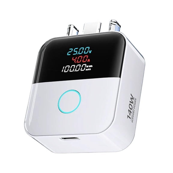 140W Auto Shut Off Phone Charger, Volt Cut Charger, Physical Cut-Off Volt Adapter, USB-C Fast Charging Block for Phone, Tablet