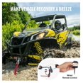 thumbnail image 5 of ATV Winch 3000 lb Electric, UTV Winch Waterproof IP55, Steel Cable, Wired Remote Control, 5 of 6