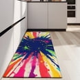 thumbnail image 4 of Colorful Paint Burst Pattern Kitchen Rug Mat,Kitchen Runner Rugs Non Skid Washable,Decorative Kitchen Floor Mats for Kitchen,Sink,Laundry,17"X47", 4 of 5