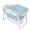 Blue, variant on Sylvtty 39" Portable Folding Bathtub, Small Foldable Tub with Ergonomic Seat & Massage Roller, Large Collapsible Tub, Freestanding Surround Collapsible Tub, Effortless Foldable Bathtub