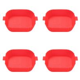 thumbnail image 1 of Bandeja para Freidoras Aire Con Disco Antiadherente Pastel Cuadrado Herramienta El Color Rojo, 1 of 4