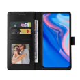 thumbnail image 3 of (Black)For Huawei P Smart Z GQUTROBE Skin Feel Magnetic Leather Phone Case, 3 of 5