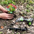 thumbnail image 2 of Broca para jardín de 80 y 40 mm, 2 piezas, brocas en espiral para jardín, práctica herramienta de plantación para perforar rápidamente un agujero y plantar flores, árboles, arbustos. Sin marca Brocas para ahoyadores, 2 of 5