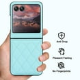 thumbnail image 2 of ELEHOLD for Samsung Galaxy Z Flip7 Case,Women Luxury PU Leather Ultra Slim Anti-Drop Protection Cover All-Inclusive Shockproof  New Case for Samsung Galaxy Z Flip7,Blue, 2 of 6