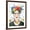 Brown Frame, variant on Art.com Homage to Frida II Bright Art Print by Farida Zaman, 12" x 16"