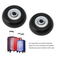 thumbnail image 4 of 2 Pcs Kit de Remplacement de Roulettes de Valise Roulements en Caoutchouc Kits de Réparation en Pu Silencieux pour Valise Bagages, Kits de Roulement de Graisse d'Axe, 4 of 7