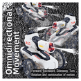 thumbnail image 2 of "Tanque Anfibio Con Lanzador De Agua Coche Agua Y Tierra Malubero, Blanca ", 2 of 5