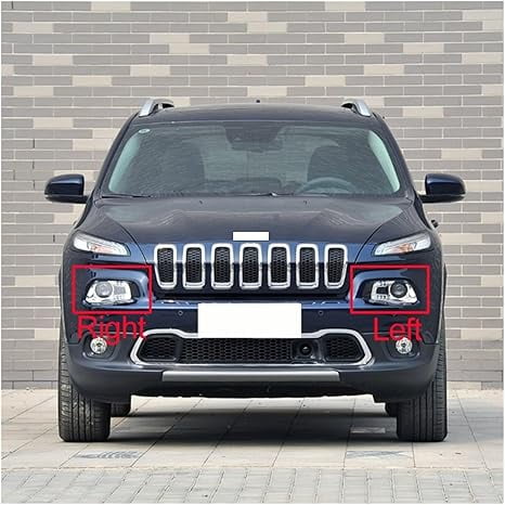 Headlight Lens Shell Headlamp Cover Transparent Glass Lampshade Lamp Housing Head Lights Shade Compatible For Jeep Cherokee 2014-2018(Right)