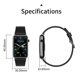 thumbnail image 4 of Pulsera inteligente ZX17 con pantalla táctil a color de 1,57 pulgadas, Bluetooth 5.0, resistente al agua IP67, 4 of 8