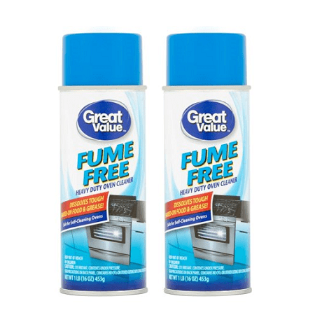 (2 Pack) Great Value Fume Free Heavy Duty Oven Cleaner, 16
