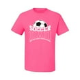 thumbnail image 2 of Wild Bobby, Soccer Dad Better Than a Regular Dad Father's Day Men's Tee, Neon Pink, Small, 2 of 6