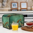 thumbnail image 6 of Kdxio Retro Birds Print Toaster Cover Bread Machine Cover Fits for Most Standard 2 Slice Toasters,Keep Toaster Free From Dust And Fingerprint Oven Dustproof Cover, 6 of 7