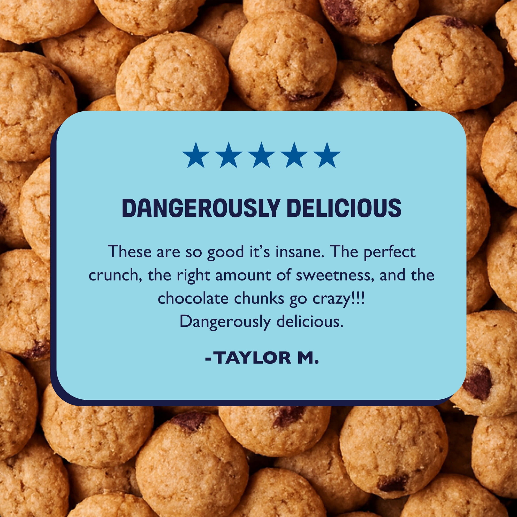 (3 pack) Partake Teeny Tiny Chocolate Chip Cookies, Vegan & Gluten-Free, Shelf-Stable, 5 Pack, Baked Snack